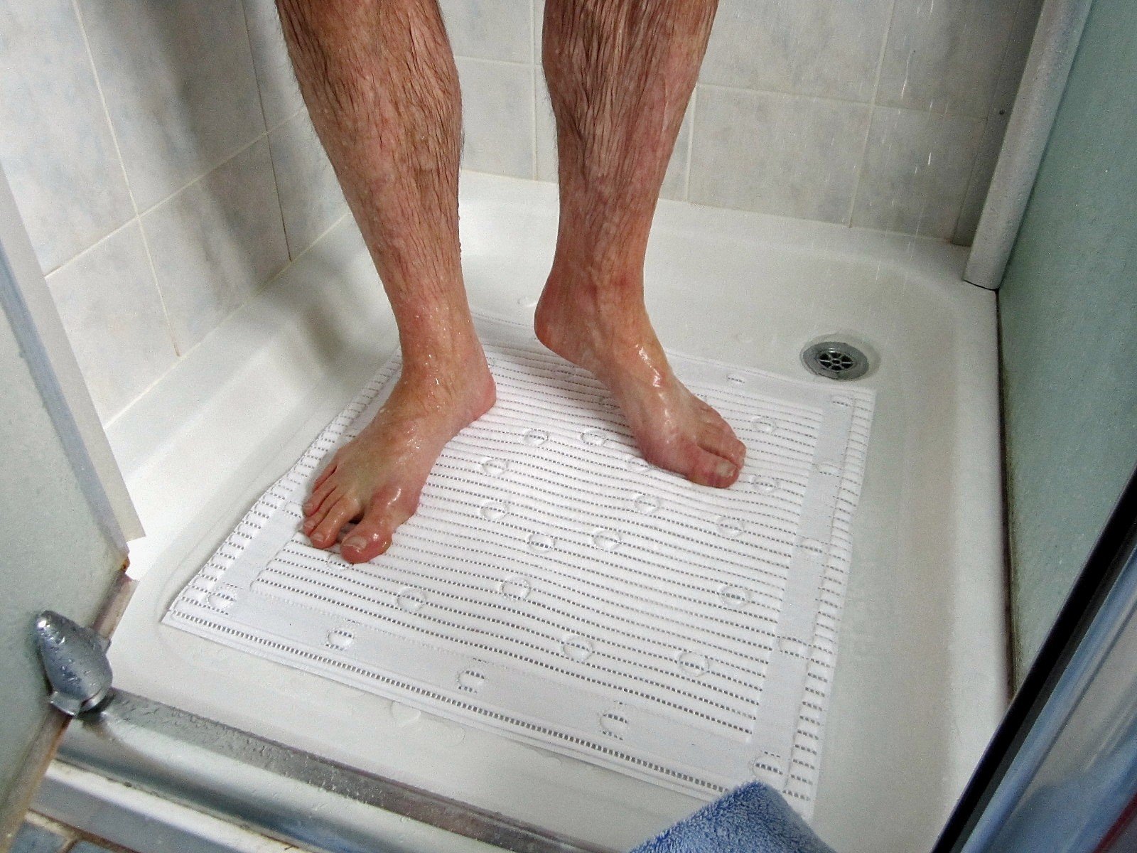 StayPut Anti-slip douchemat - Wit