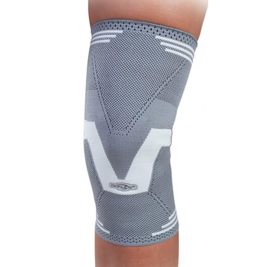 Don Joy Kniebandage Fortilax elastic - Maat 39 - 42 cm - Grijs