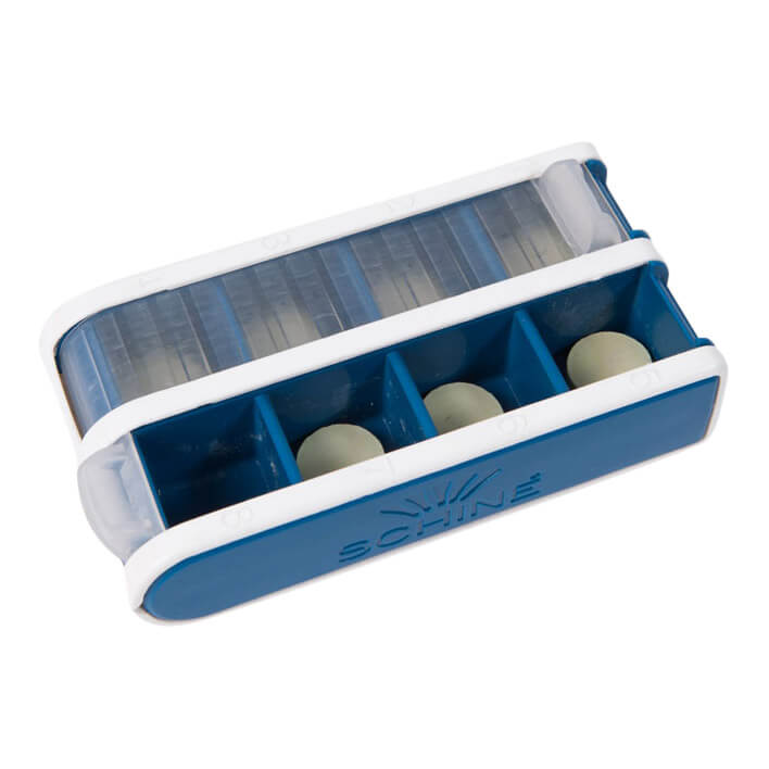 Pill Box-Blauw