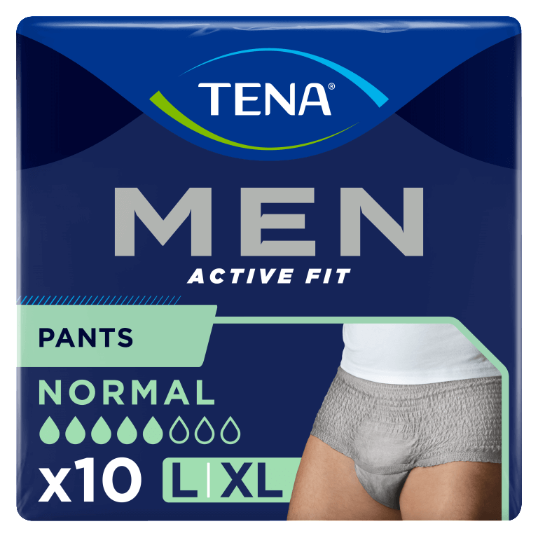 TENA Men Active Fit Pants Normal Large/Extra Large - 10 stuks