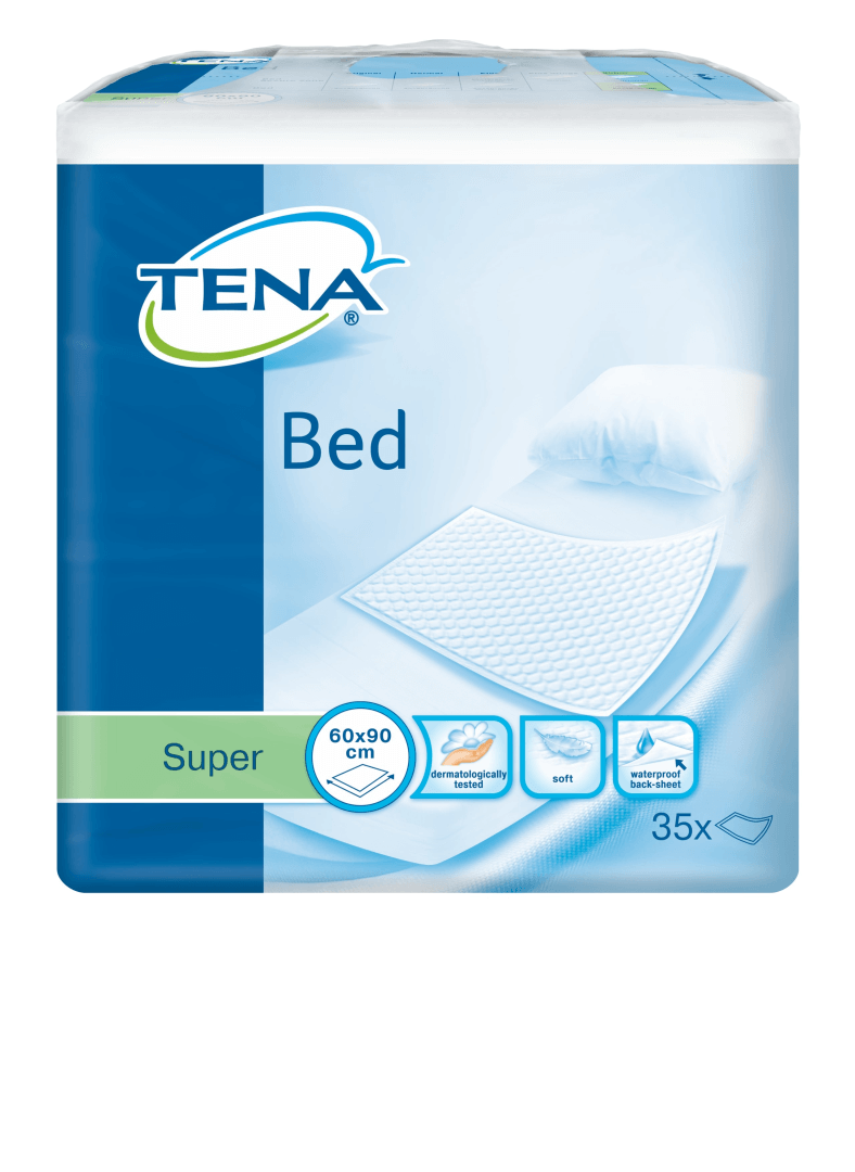 4x TENA Bed Super 60x90 cm 35 stuks