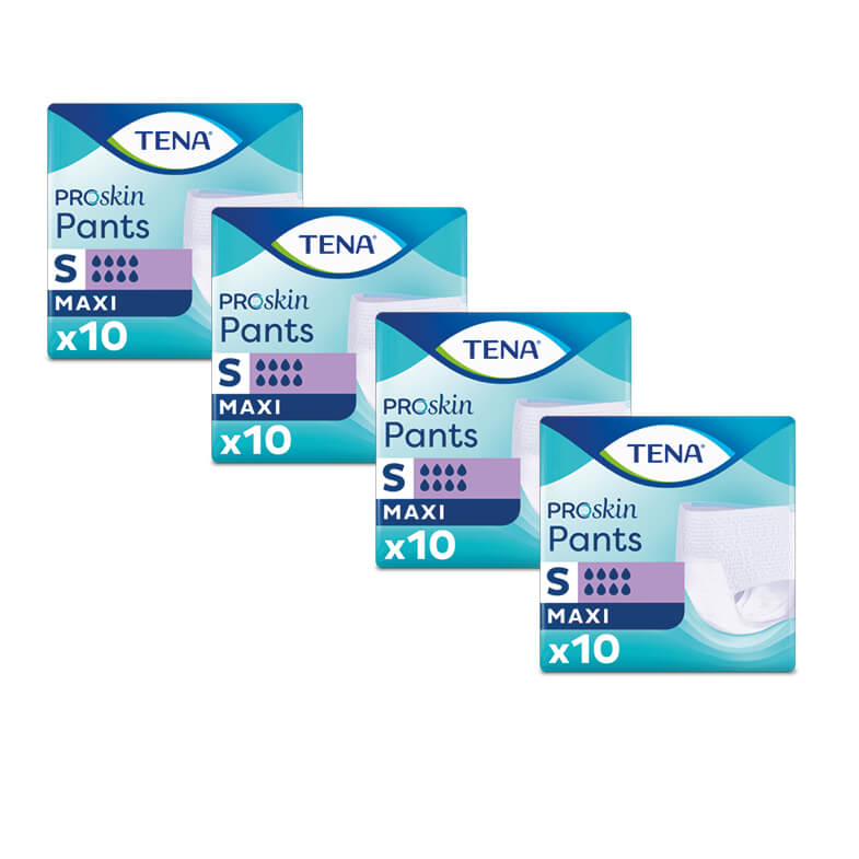TENA Pants Maxi ProSkin - Small - 10 Stuks | 4 pakken van 10 stuks