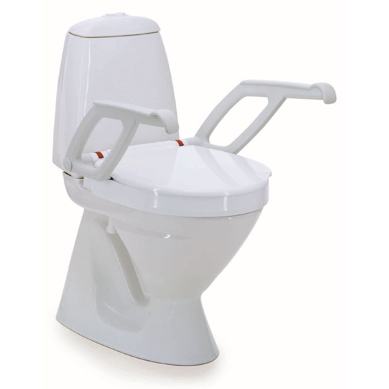 Toiletverhoger Aquatec 90000 met Armleuningen-2 cm