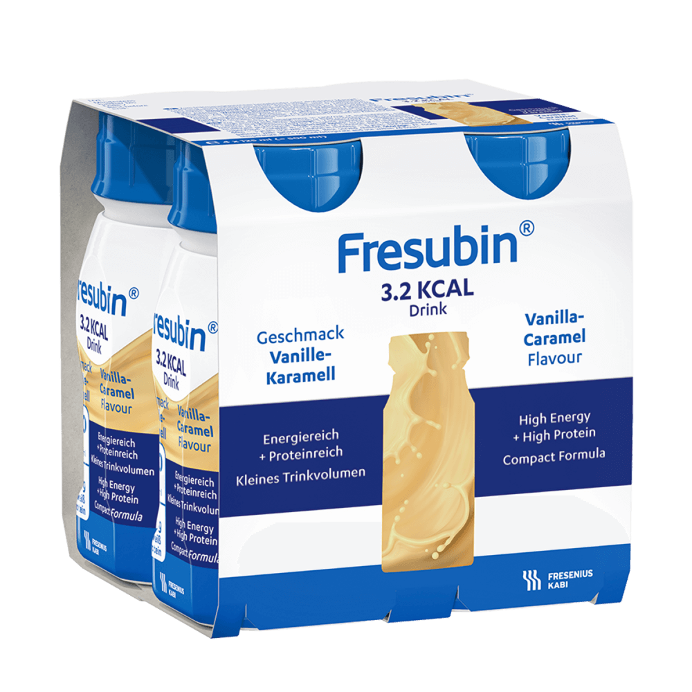 Fresubin 3.2 Kcal Drink Vanille/Karamel - 4 x 125 ML