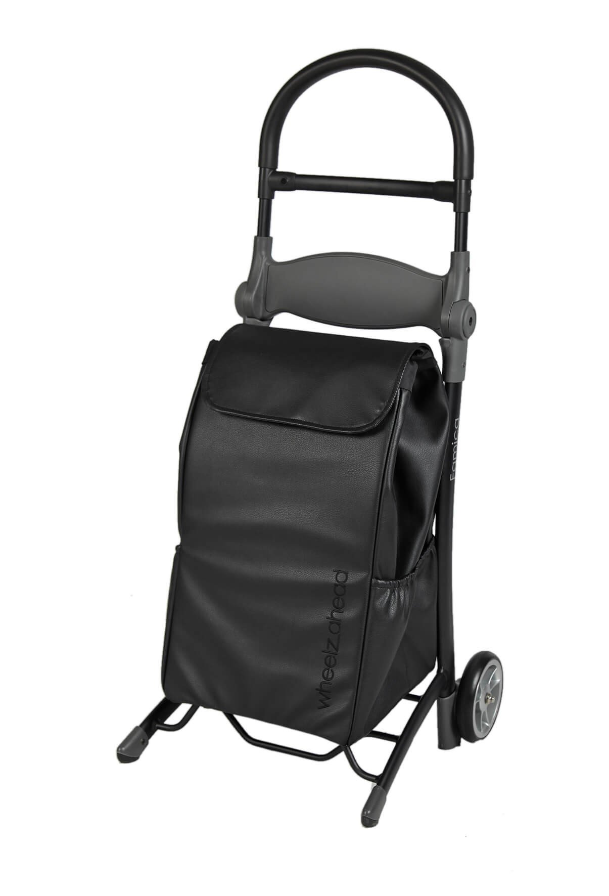 Boodschappen Trolley Relax & Go met lederen tas